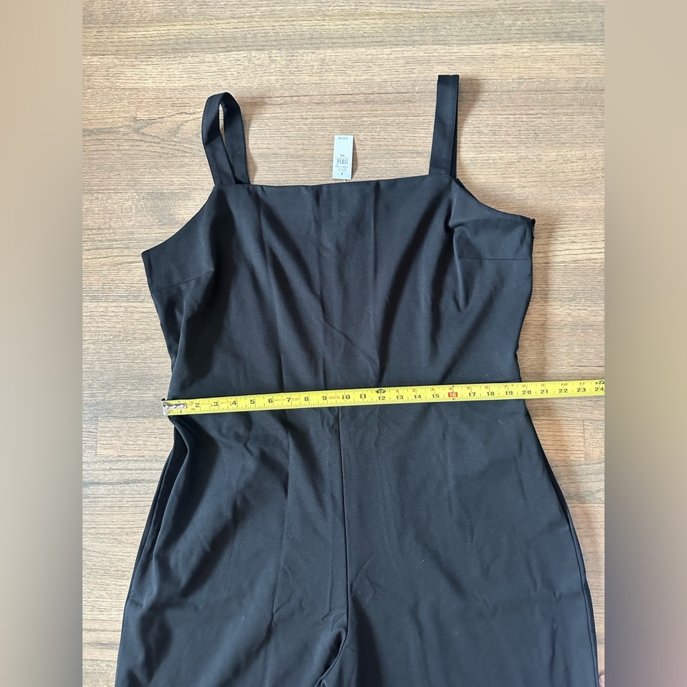 NEW Gap Ponte Square Neck Knit Jumpsuit-Size XXL-Black - Picture 12 of 13